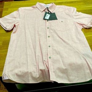 Ted Baker pink short sleeve shirt
